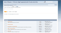 Desktop Screenshot of forum.passioneauto.it