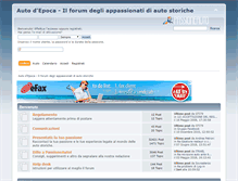 Tablet Screenshot of forum.passioneauto.it